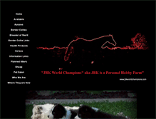 Tablet Screenshot of jbkworldchampions.com